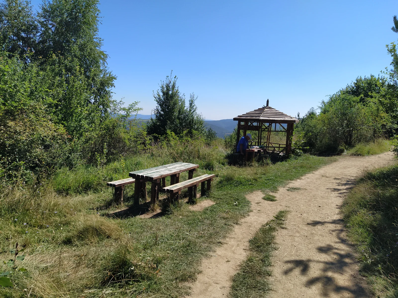 Алея Галунка между Железница и Бистрица